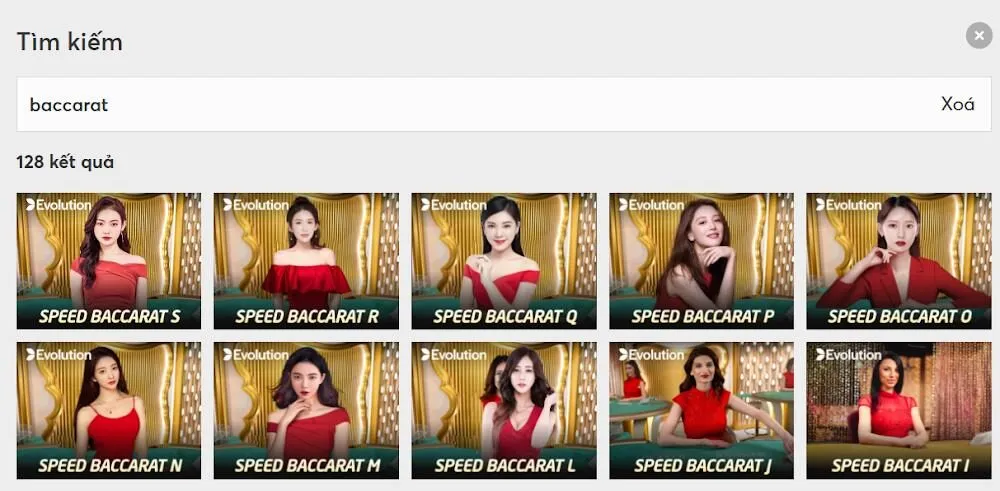 Baccarat Online 6886Win