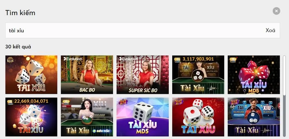 Live Tài Xỉu 6886Win